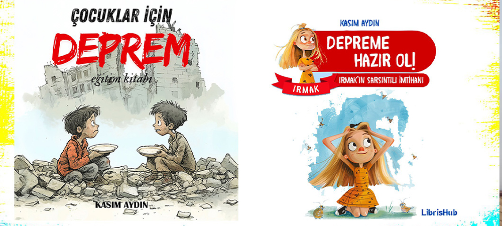 Çocuklar için Deprem eğitim kitabı